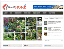Tablet Screenshot of implant-home.com